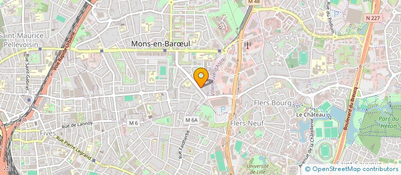 localisation de l'entreprise MONSIEUR ANTHONY VANCOILLIE  MONS-EN-BARUL