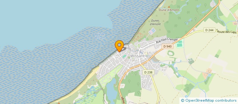 localisation de l'entreprise MONSIEUR ANTHONY VANDE CANDELAERE  WISSANT