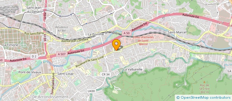 localisation de l'entreprise MONSIEUR ANTHONY VANDESQUILLE à MARSEILLE