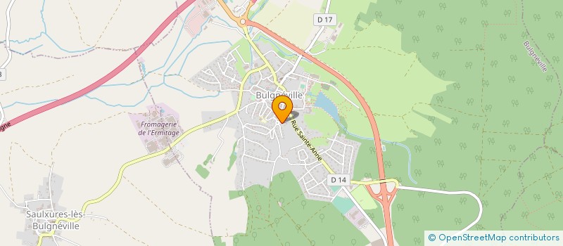 localisation de l'entreprise MONSIEUR ANTHONY VANOT  BULGNEVILLE