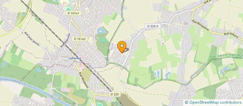 localisation de l'entreprise MONSIEUR ANTHONY VANTIEGHEM  RAIMBEAUCOURT