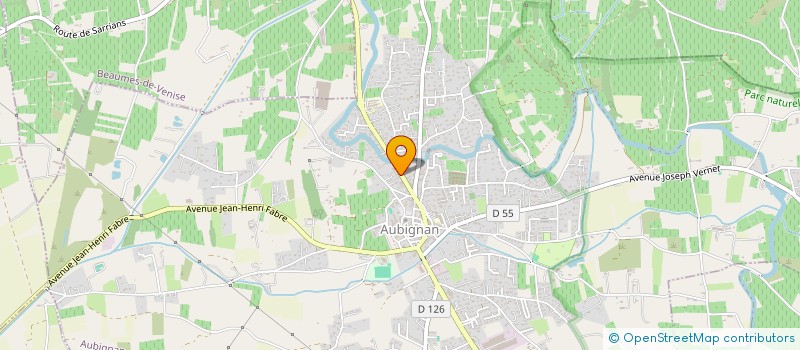 localisation de l'entreprise MONSIEUR ANTHONY VAQUERO  AUBIGNAN