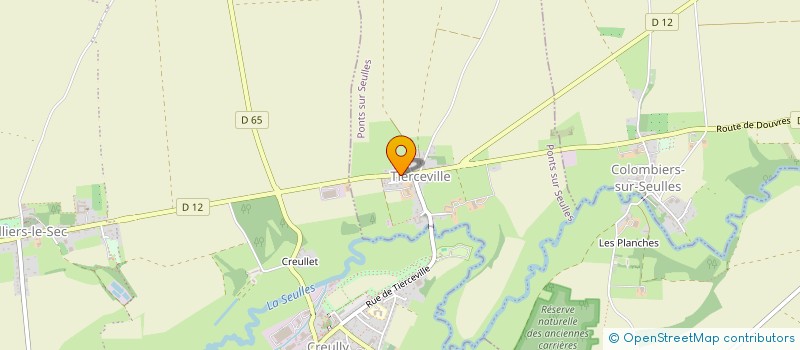 localisation de l'entreprise MONSIEUR ANTHONY VAUQUELIN  CREULLY SUR SEULLES