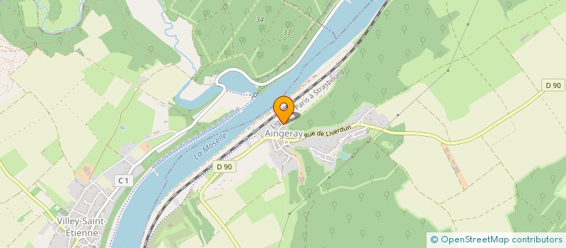 localisation de l'entreprise MONSIEUR ANTHONY VAUTRIN  AINGERAY