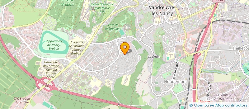 localisation de l'entreprise MONSIEUR ANTHONY VELTIN  VANDUVRE-LES-NANCY