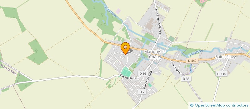 localisation de l'entreprise MONSIEUR ANTHONY VELUT  MARIGNY-LE-CHATEL