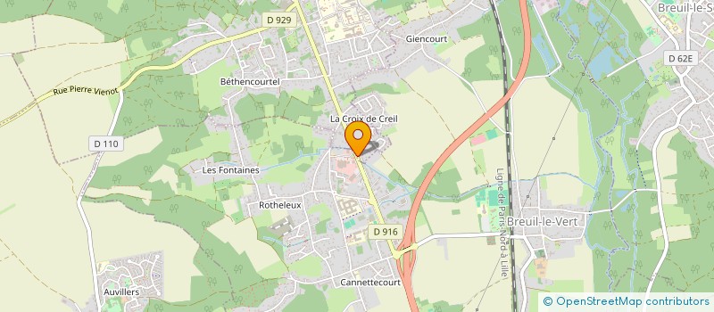 localisation de l'entreprise MONSIEUR ANTHONY VENACHE  CLERMONT