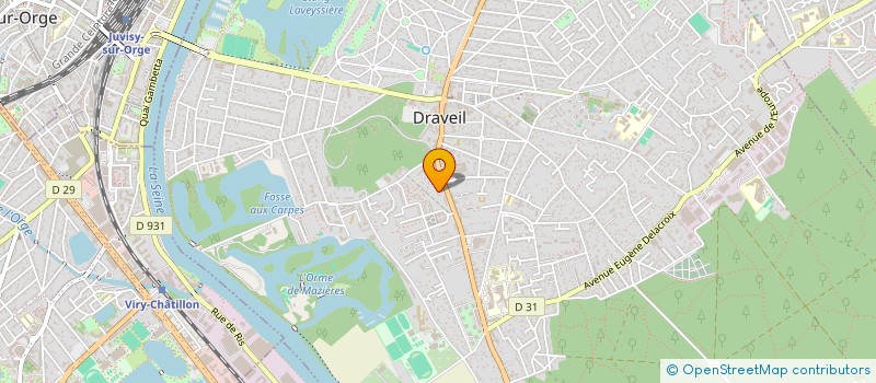localisation de l'entreprise MONSIEUR ANTHONY VENOT à DRAVEIL