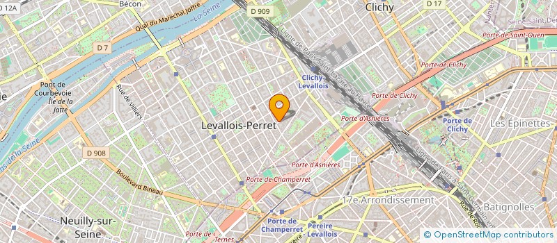 localisation de l'entreprise MONSIEUR ANTHONY VENTURA à LEVALLOIS-PERRET