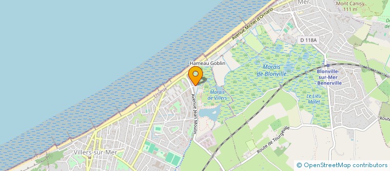 localisation de l'entreprise MONSIEUR ANTHONY VERCEUX  VILLERS-SUR-MER