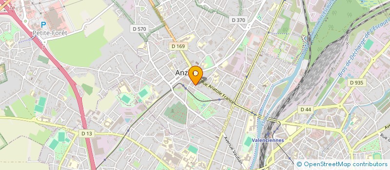 localisation de l'entreprise MONSIEUR ANTHONY VERDAVAINE  ANZIN
