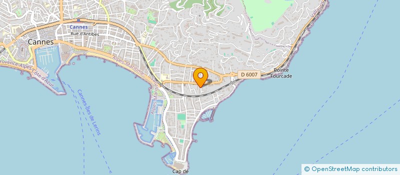 localisation de l'entreprise MONSIEUR ANTHONY VEREZ à CANNES