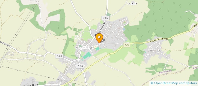 localisation de l'entreprise MONSIEUR ANTHONY VERGNAUD à MONTAMISE