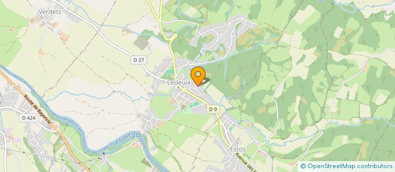 localisation de l'entreprise MONSIEUR ANTHONY VERSAVAUD à LEDEUIX