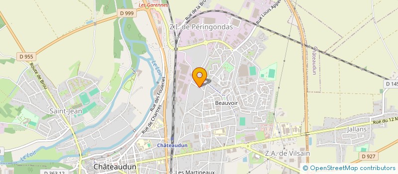 localisation de l'entreprise MONSIEUR ANTHONY VESIN à CHATEAUDUN