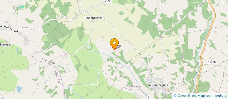 localisation de l'entreprise MONSIEUR ANTHONY VIEILLARD  VILLENEUVE