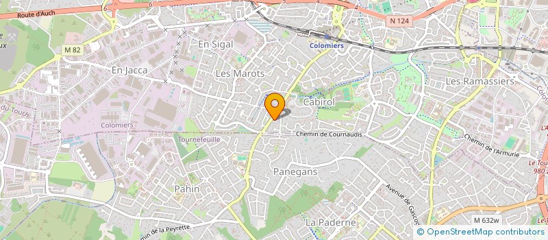 localisation de l'entreprise MONSIEUR ANTHONY VIEIRA à COLOMIERS