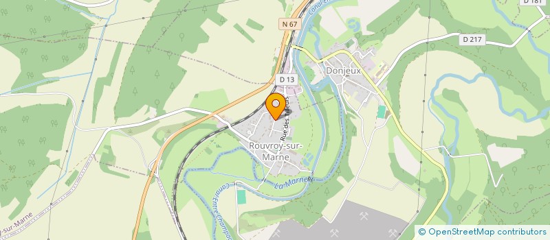localisation de l'entreprise MONSIEUR ANTHONY VINCENT à ROUVROY-SUR-MARNE