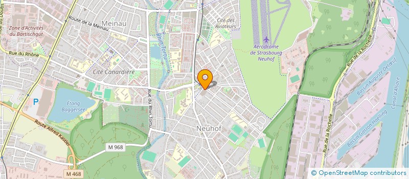 localisation de l'entreprise MONSIEUR ANTHONY VIOLA  STRASBOURG