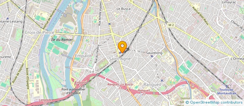 localisation de l'entreprise MONSIEUR ANTHONY VIOLLETE à TOULOUSE