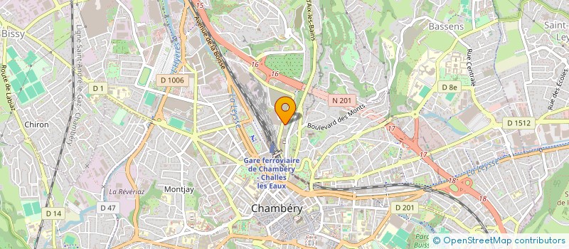 localisation de l'entreprise MONSIEUR ANTHONY VOISINOT  CHAMBERY