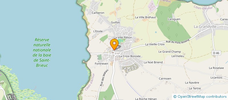 localisation de l'entreprise MONSIEUR ANTHONY VOLANTE à HILLION