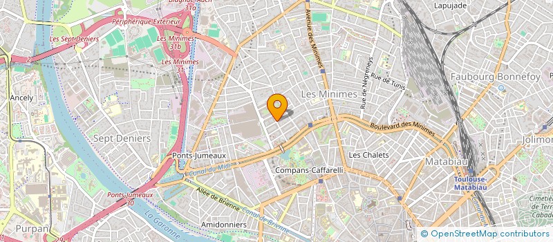 localisation de l'entreprise MONSIEUR ANTHONY VRIENDS à TOULOUSE