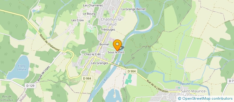 localisation de l'entreprise MONSIEUR ANTHONY VUAILLAT à CHATILLON-LA-PALUD
