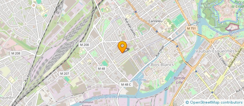 localisation de l'entreprise MONSIEUR ANTHONY VUYLSTEKER à LILLE