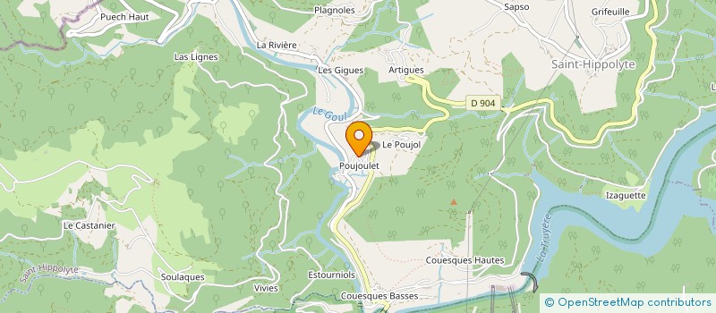 localisation de l'entreprise MONSIEUR ANTHONY WAGER  SAINT-HIPPOLYTE