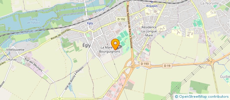 localisation de l'entreprise MONSIEUR ANTHONY WAGUET  EGLY