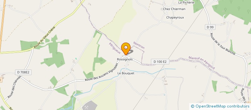 localisation de l'entreprise MONSIEUR ANTHONY WHITE  GOUT-ROSSIGNOL