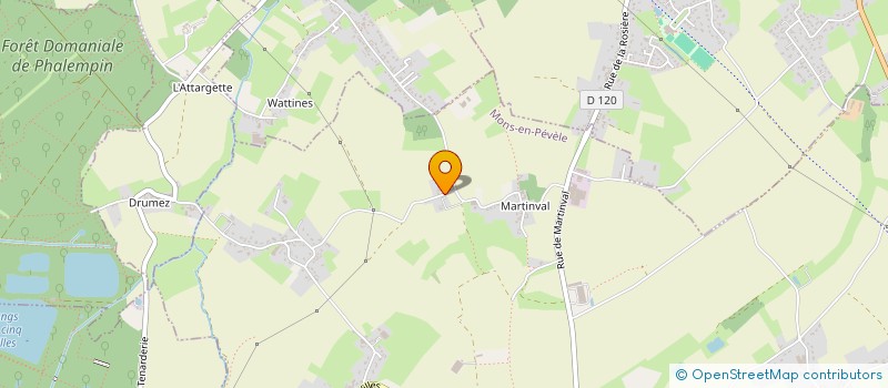 localisation de l'entreprise MONSIEUR ANTHONY WILLEMOT  MONS-EN-PEVELE