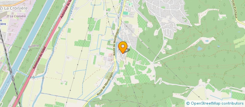 localisation de l'entreprise MONSIEUR ANTHONY WINAUD-TUMBACH  BOLLENE