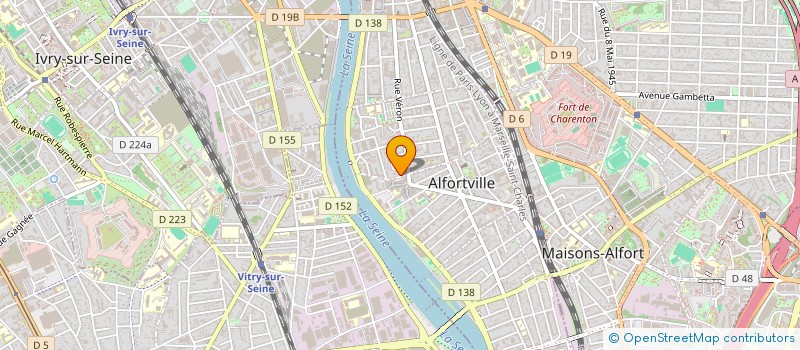 localisation de l'entreprise MONSIEUR ANTHONY ZABOUNIAN à ALFORTVILLE
