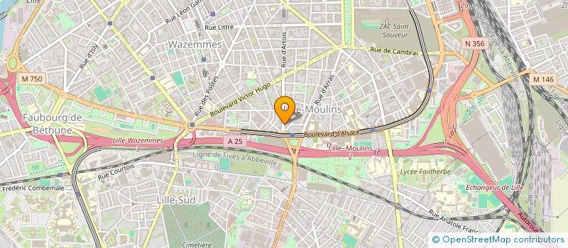 localisation de l'entreprise MONSIEUR ANTHONY ZAMOUN à LILLE