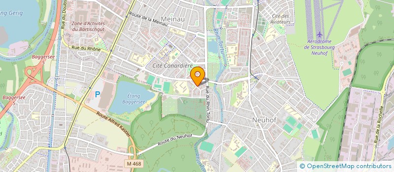 localisation de l'entreprise MONSIEUR ANTHONYO LACHESNAYE  STRASBOURG