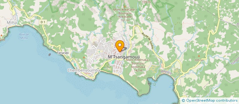 localisation de l'entreprise MONSIEUR ANTHOUMANI DANIEL à BANDRABOUA