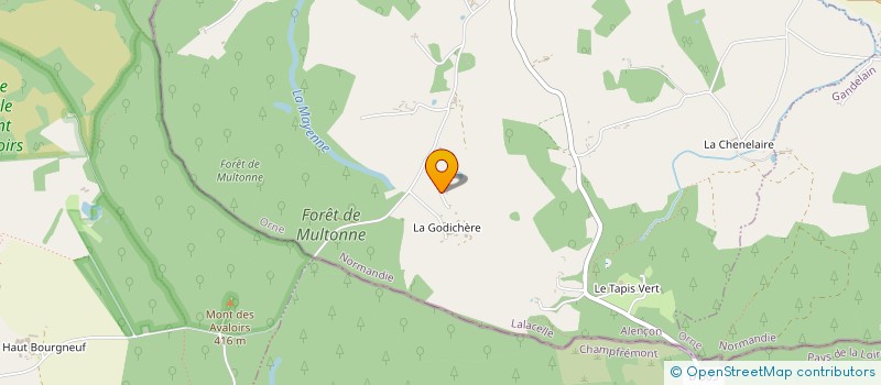 localisation de l'entreprise MONSIEUR ANTHYME NORMAND à JOUE-DU-BOIS