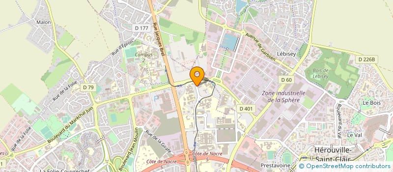 localisation de l'entreprise MONSIEUR ANTIMO SPENA à CAEN