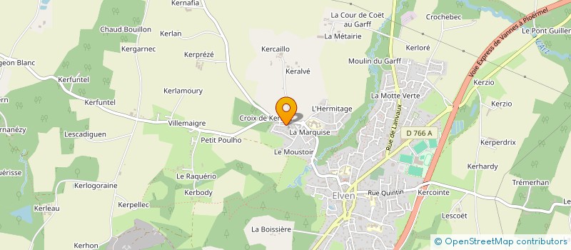 localisation de l'entreprise MONSIEUR ANTOIHI SOIBAHA  ELVEN