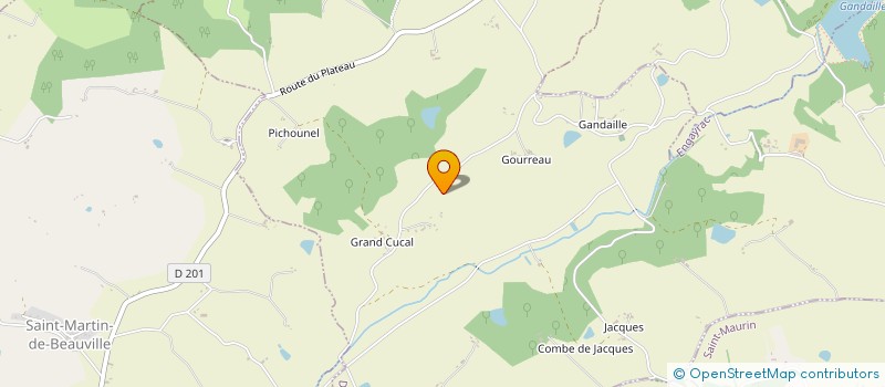 localisation de l'entreprise MONSIEUR ANTOIN VAN DEN BOSSCHE  BEAUVILLE