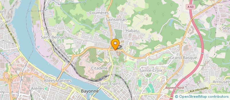 localisation de l'entreprise MONSIEUR ANTOINE ABADIA à BAYONNE