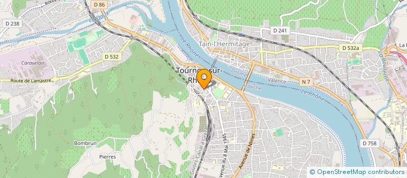 localisation de l'entreprise MONSIEUR ANTOINE ABILA à TOURNON-SUR-RHONE