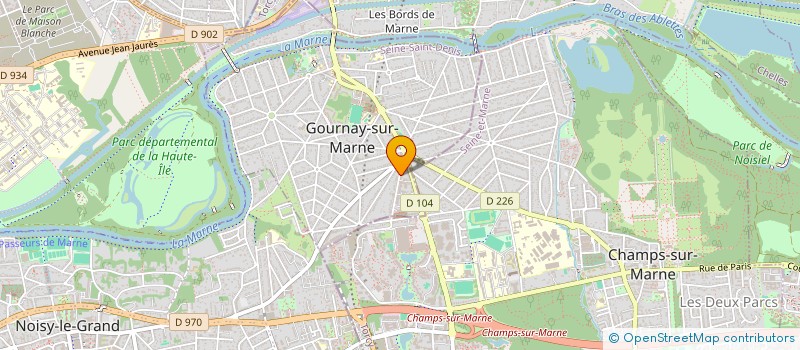 localisation de l'entreprise MONSIEUR ANTOINE ADDI  GOURNAY-SUR-MARNE