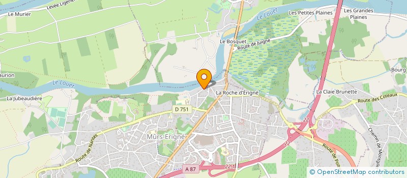 localisation de l'entreprise MONSIEUR ANTOINE AGUILAR  MURS-ERIGNE