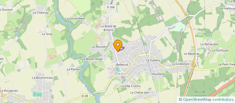 localisation de l'entreprise MONSIEUR ANTOINE AIGU à PLESLIN-TRIGAVOU