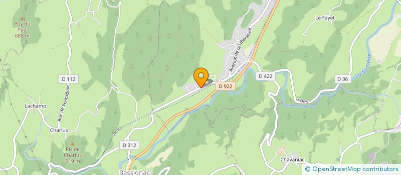 localisation de l'entreprise MONSIEUR ANTOINE AIME  YDES