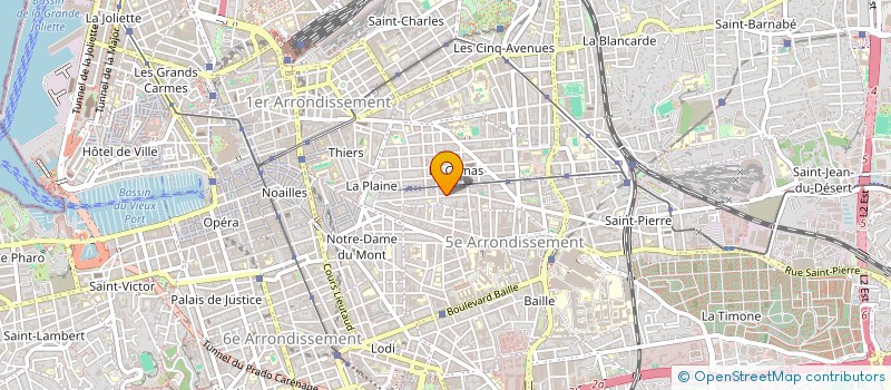 localisation de l'entreprise MONSIEUR ANTOINE ALBERTOS  MARSEILLE
