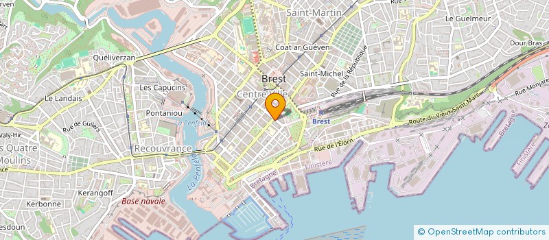 localisation de l'entreprise MONSIEUR ANTOINE ALEGOET  BREST